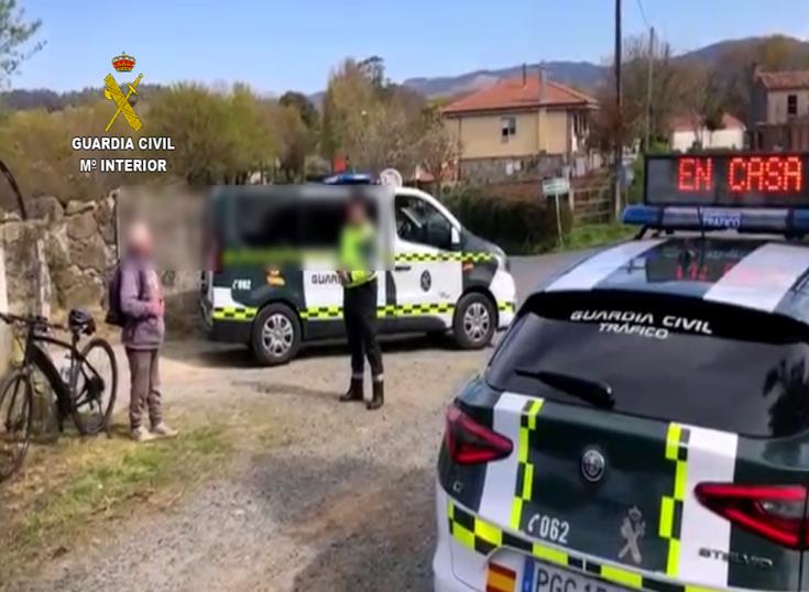 Denunciado en A Coruña un ciclista de 82 años que se encontraba a 10 kilómetros de su casa