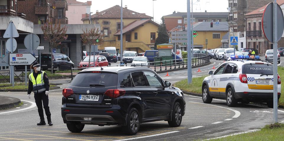 Se intensifican los controles para evitar desplazamientos no permitidos durante la Semana Santa