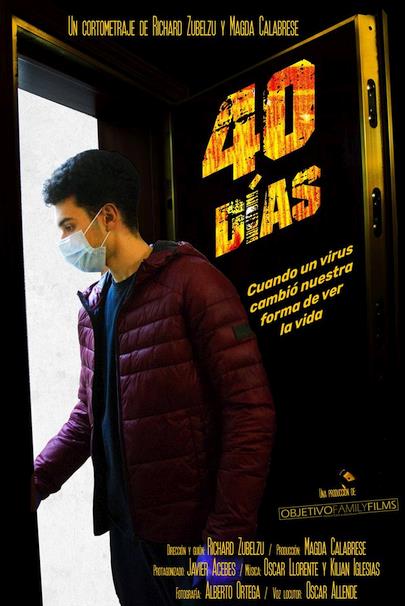 El director cántabro Richard Zubelzu estrena el cortometraje «40 días», sobre las secuelas del confinamiento