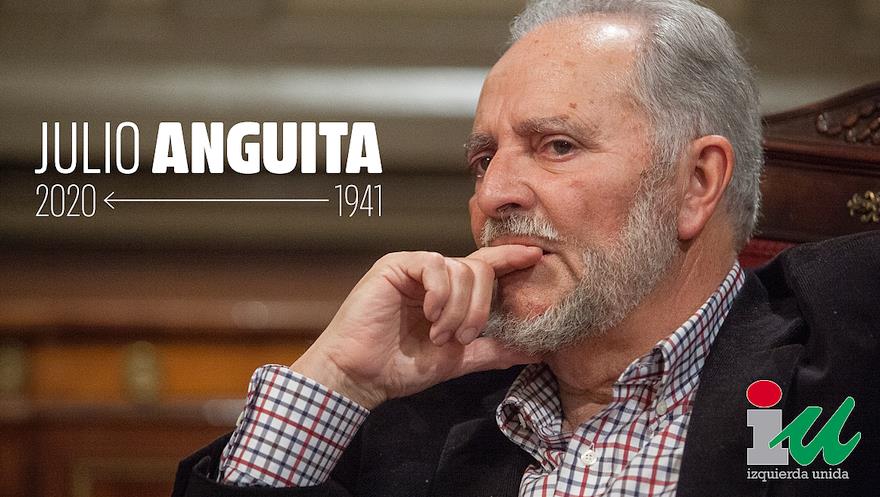  IU Cantabria despide a Julio Anguita, “referente de la honradez política”