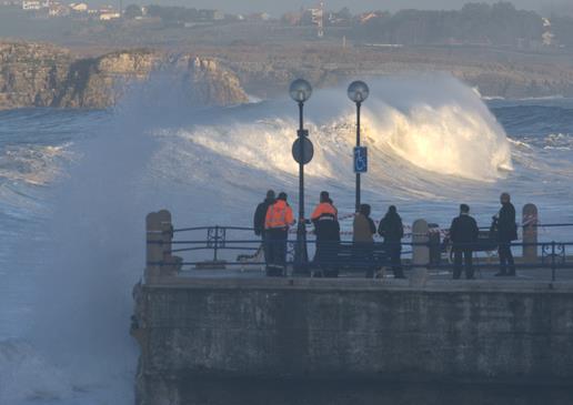 La borrasca Alex deja 146 incidentes en Cantabria