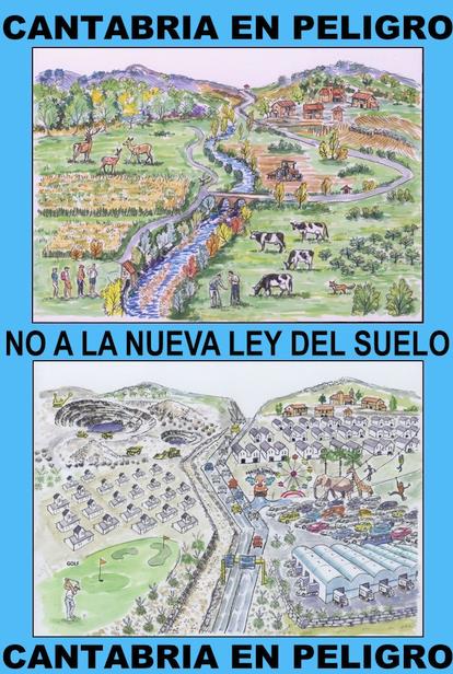  Colectivos consideran que la nueva Ley del Suelo pondrá a Cantabria «a la cabeza del desorden territorial y la construcción generalizada en suelo rural»
