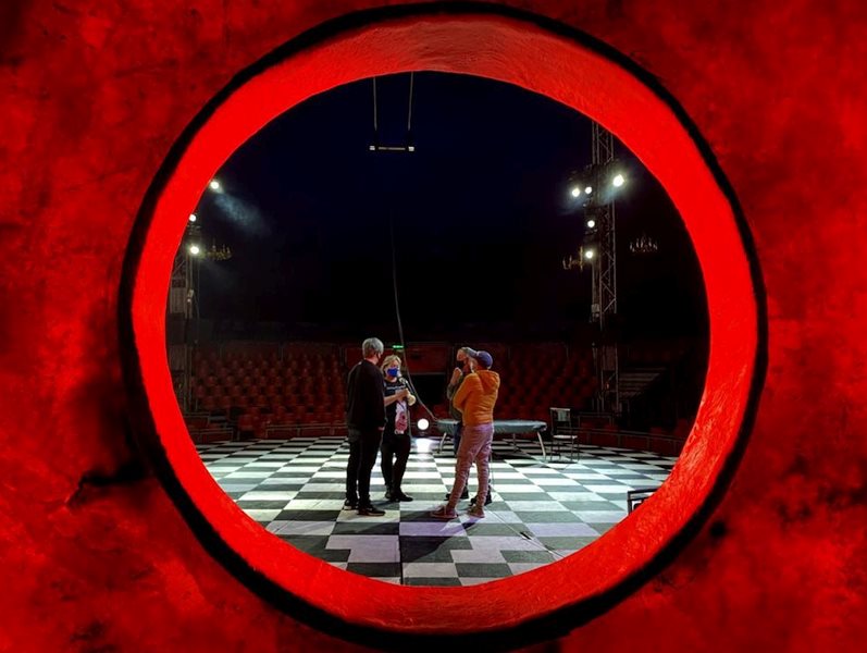 El ‘Circo Encantado’ ofrece dos funciones solidarias a favor de la residencia de mayores Santa Lucía