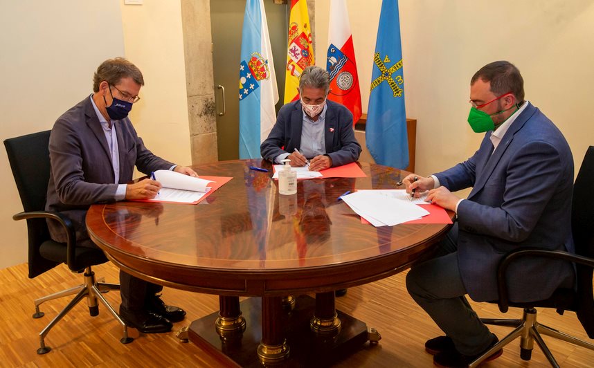 Cantabria, Galicia y Asturias abogan por la colaboración para impulsar el desarrollo de la energía eólica marina