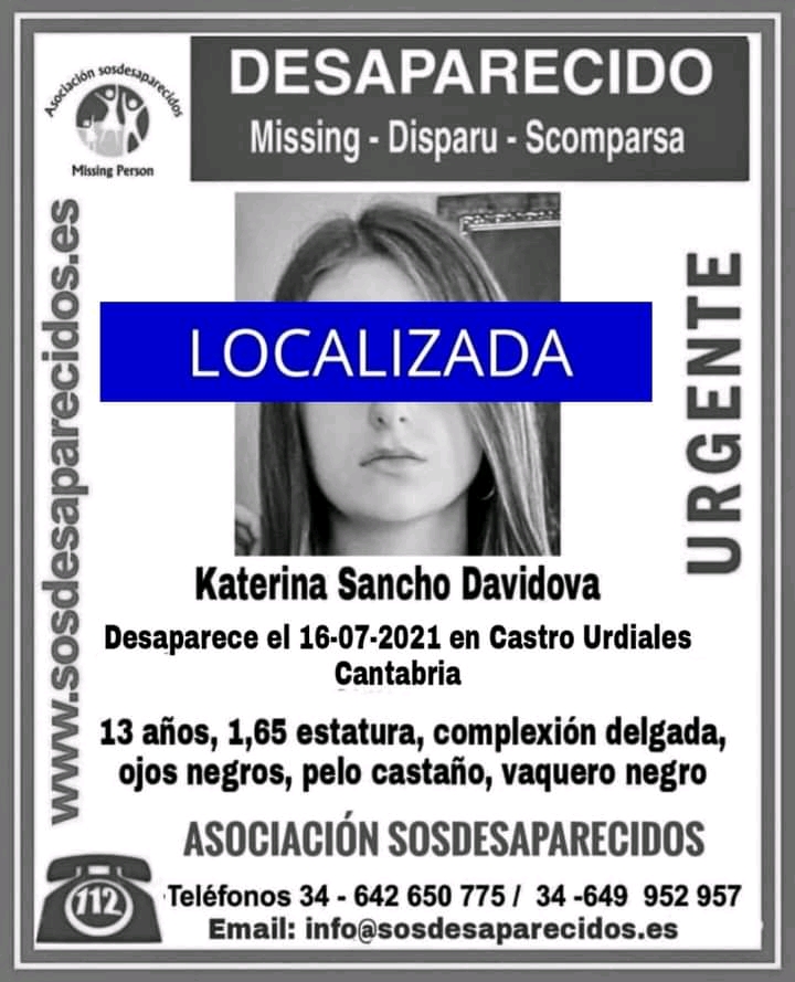 Localizada la joven desaparecida en Castro Urdiales