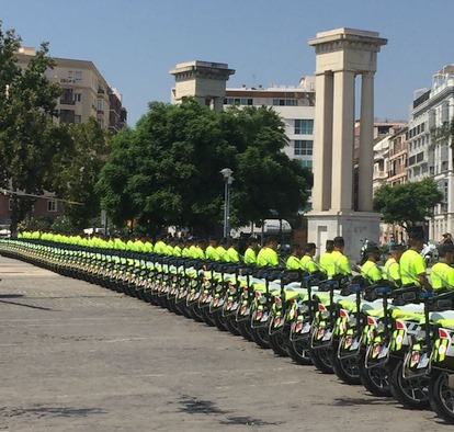  Dispositivo especial de la Guardia Civil por las etapas de La Vuelta en Cantabria