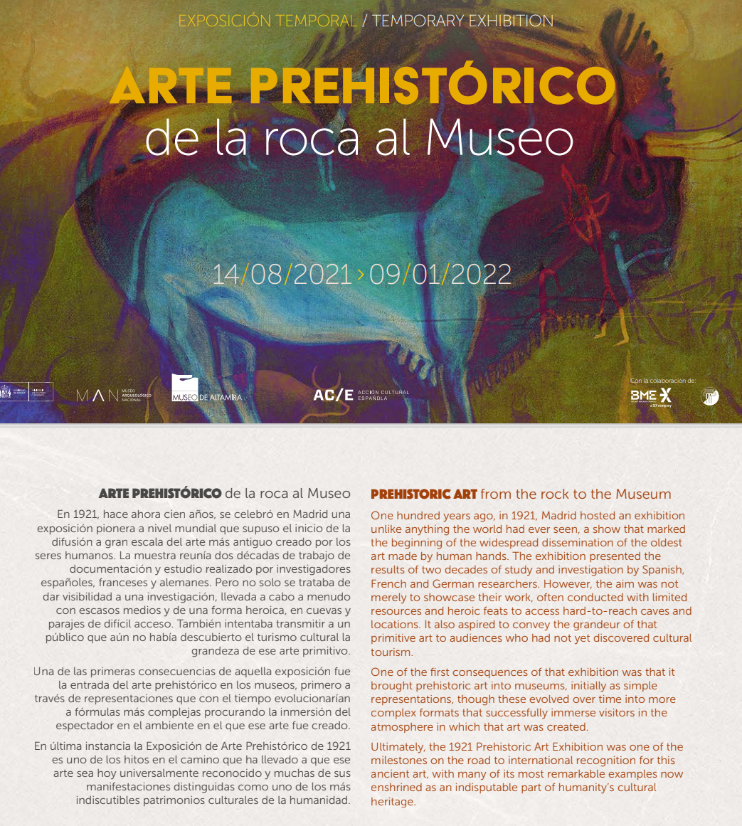  El Museo de Altamira recibe la muestra que homenajea a la primera exposición en el mundo dedicada al arte rupestre
