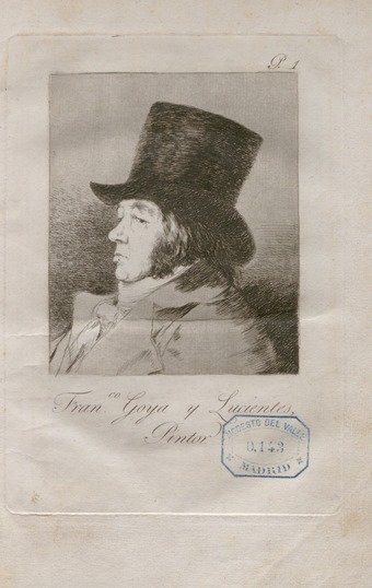 Hallada una primera edición de grabados de los «Caprichos de Goya» en la Biblioteca Menéndez Pelayo