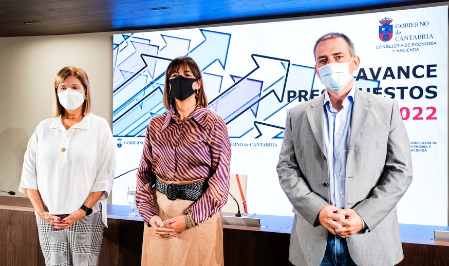 El presupuesto de ingresos de Cantabria crecerá un 8,24% en 2022 hasta alcanzar los 3.330 millones de euros - Foto de Raúl Lucio / Gobierno de Cantabria