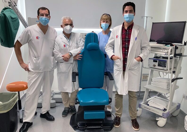 Valdecilla instaura la polipectomía nasal en consulta y forma a profesionales de centros nacionales y extranjeros