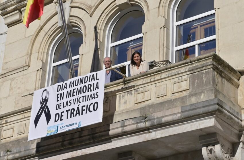 Santander se suma al el Día Mundial en Memoria de las Víctimas de Tráfico