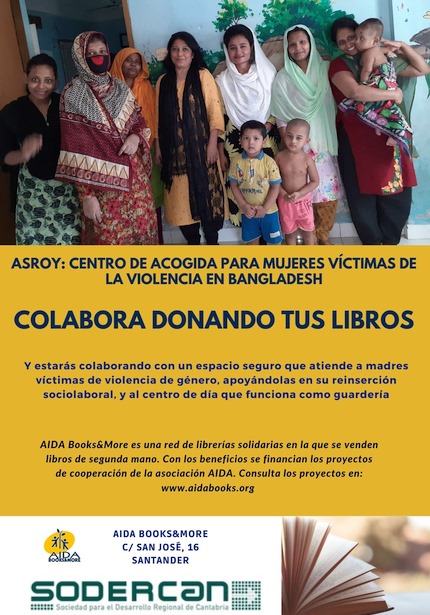 SODERCAN pone en marcha una campaña para colaborar con un centro de acogida de víctimas de violencia en Bangladesh