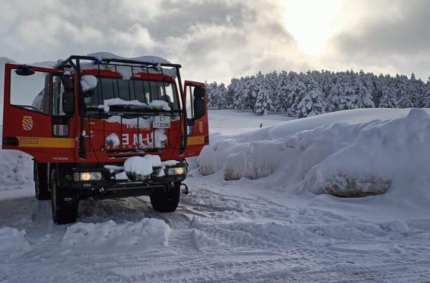 El Quinto Batallón de la UME finaliza el ejercicio de instrucción en ambiente invernal con un simulacro