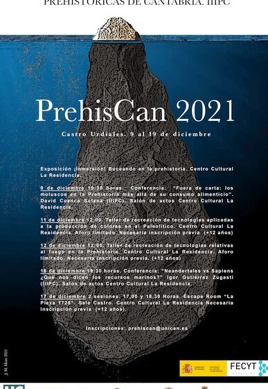El programa de divulgación científica PrehisCan visitará Castro Urdiales del 9 al 19 de diciembre