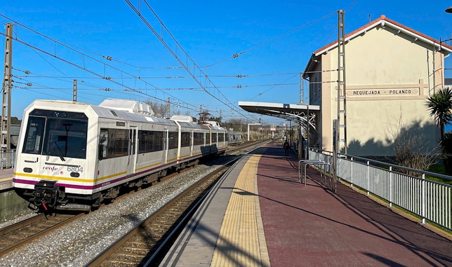 Polanco también reclama mejorar la red de trenes de cercanías