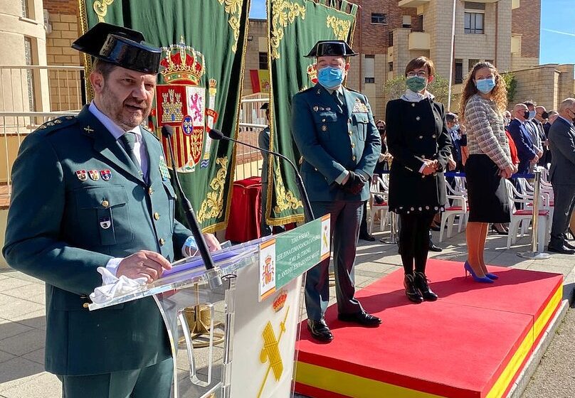  La directora general de la Guardia Civil preside la toma de posesión del nuevo jefe de la Zona de Cantabria