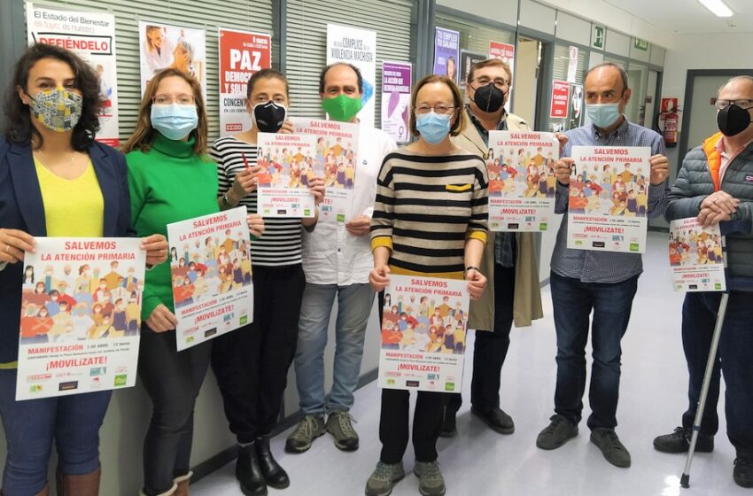La plataforma Salvemos la Atención Primaria convoca una manifestación el domingo para alertar del estado ‘crítico’ del sistema sanitario