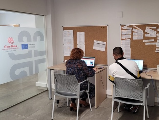 Cáritas desarrolla un programa de empleo para personas en situación de riesgo o exclusión laboral