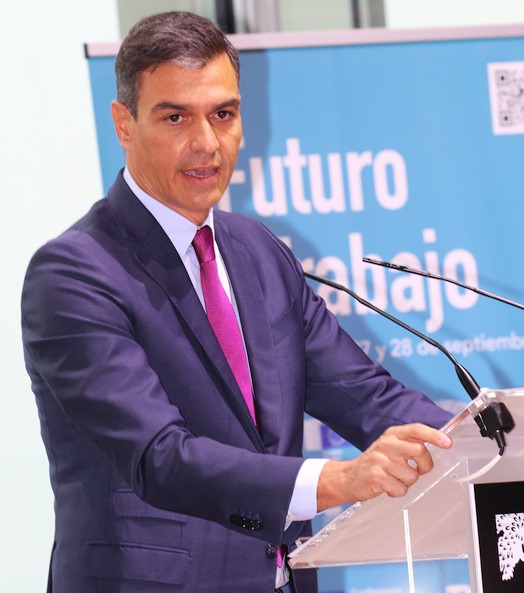 Pedro Sánchez en el Centro Botín de Santander - (C) Foto: David Laguillo