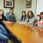 El Jurado en la sede de la Asociación de la Prensa de Cantabria