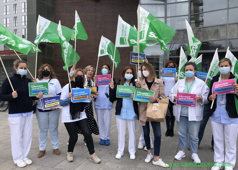  Enfermeras de Cantabria reclaman dejar de ser las ‘grandes olvidadas’ de la pandemia