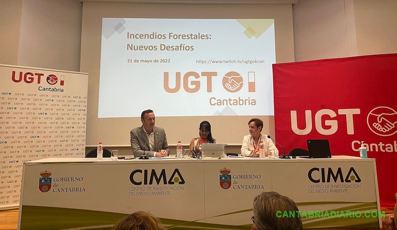  UGT crea un nuevo sindicato profesional de los cuatro colectivos de bomberos que operan en Cantabria