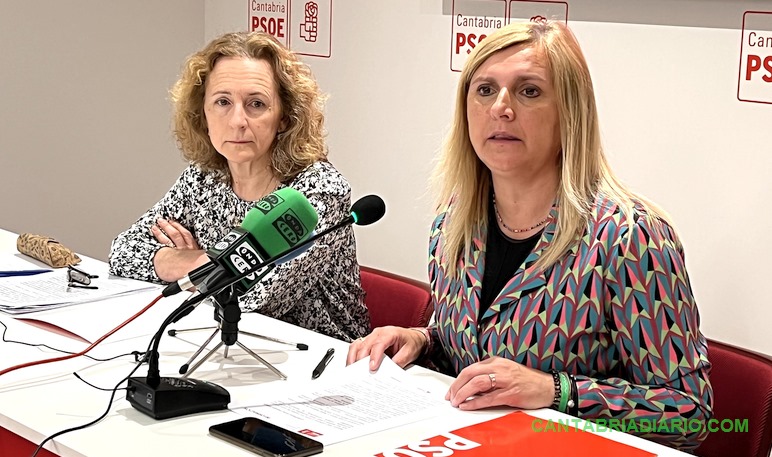 Isabel Fernández y Noelia Cobo (PSOE)