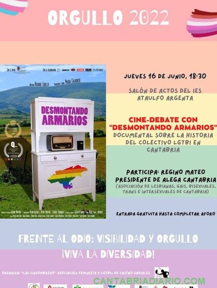 El documental ‘Desmontando armarios’ llega a Castro de la mano de las SinSombrero y Alega Cantabria