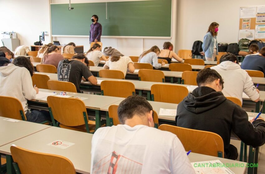  El 96,52% de estudiantes presentados ha superado la prueba de EBAU en Cantabria