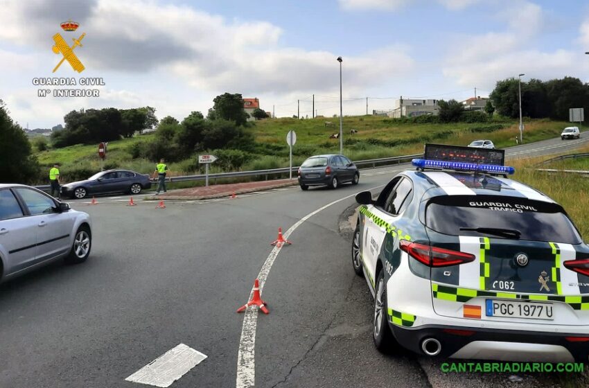 Cazado por la Guardia Civil al conducir de forma temeraria y bajo la influencia de alcohol y drogas