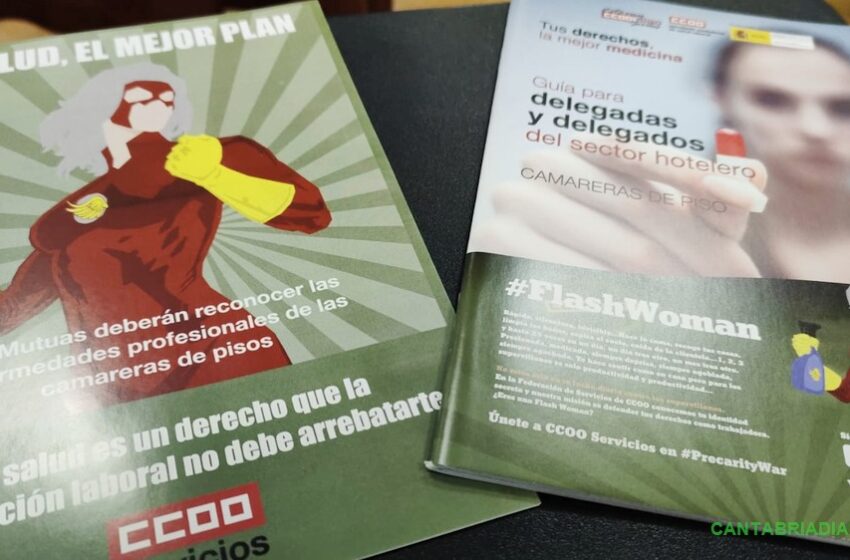 CCOO pide compromiso para luchar contra los riesgos laborales en el sector de las camareras de pisos
