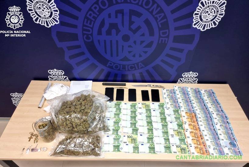 “Operación Portu” en Cantabria: la Policía Nacional detiene a un varón por un delito de tráfico de drogas