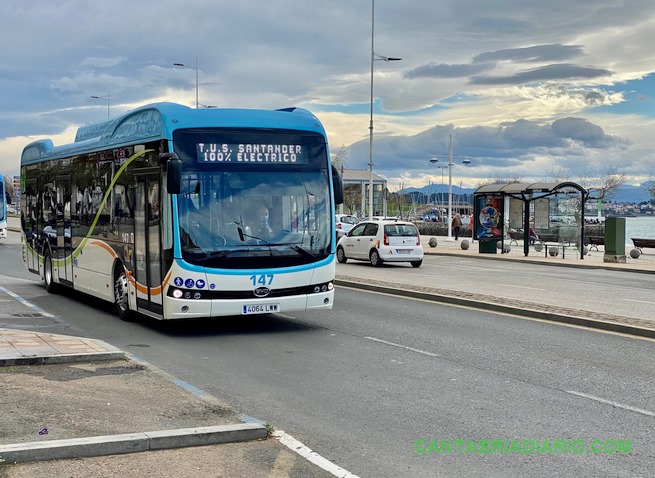  Santander tendrá dos nuevos autobuses 100% eléctricos