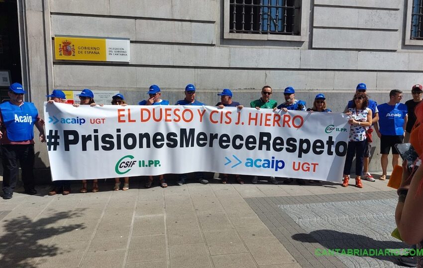 ACAIP-UGT y CSIF se movilizan por las recientes ‘agresiones graves’ a personal de los centros penitenciarios