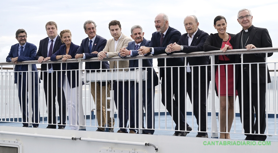 50 años de Brittany Ferries Cantabria- Foto: Miguel López/Gobierno de Cantabria