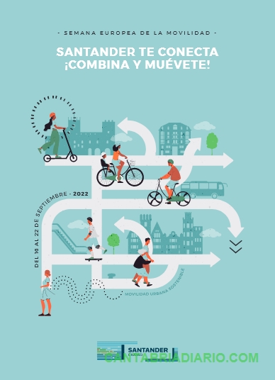  Santander se suma a la Semana Europea de la Movilidad con actividades familiares, rutas a pie, bicicletada y concursos
