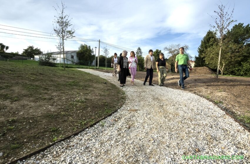  El Gobierno mejora los accesos a la nueva zona deportiva del barrio San Pedro de Polanco