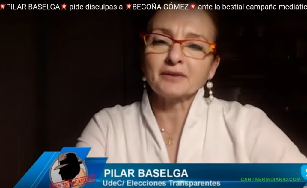 Pilar Baselga, denunciada por el bulo del Bar España, se disculpa por sus ataques a la mujer de Pedro Sánchez