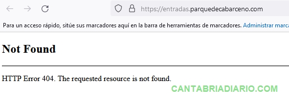 Arrecian las quejas por la imposibilidad de conseguir entradas gratis a Cabárceno: la web no funciona