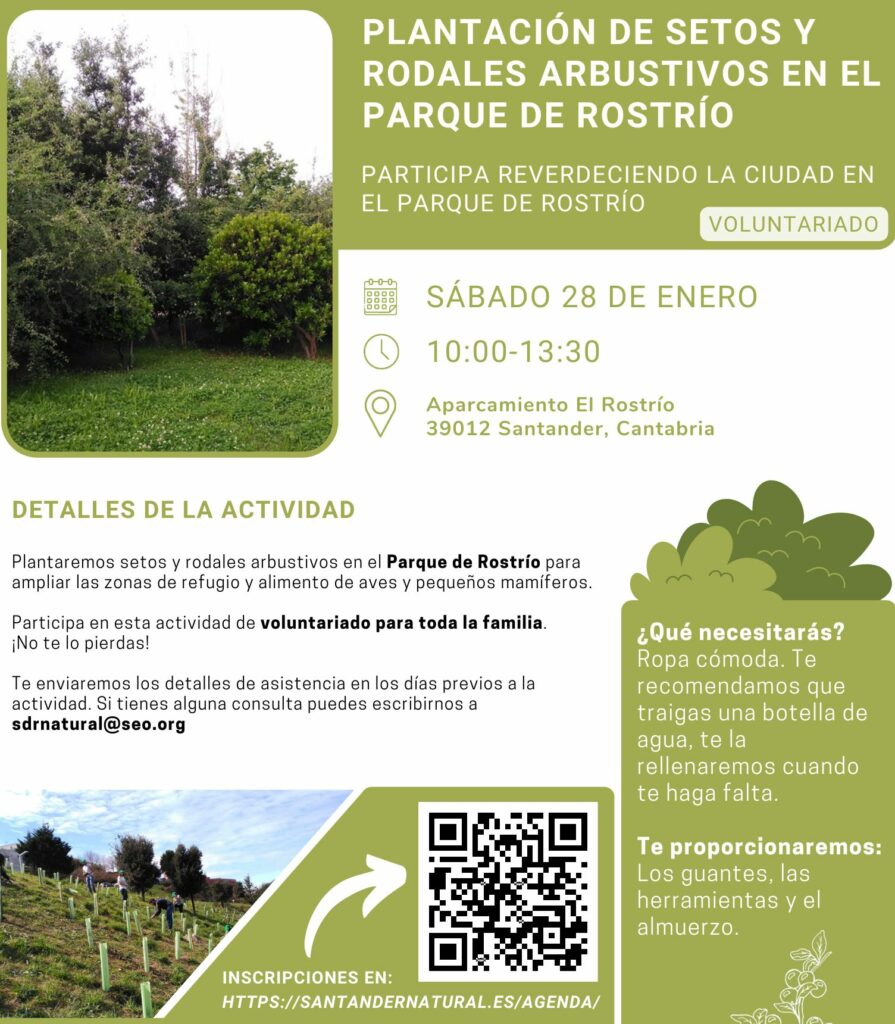 'Santander Capital Natural' da inicio a sus actividades de voluntariado ciudadano con una plantación en el Parque de Rostrío
