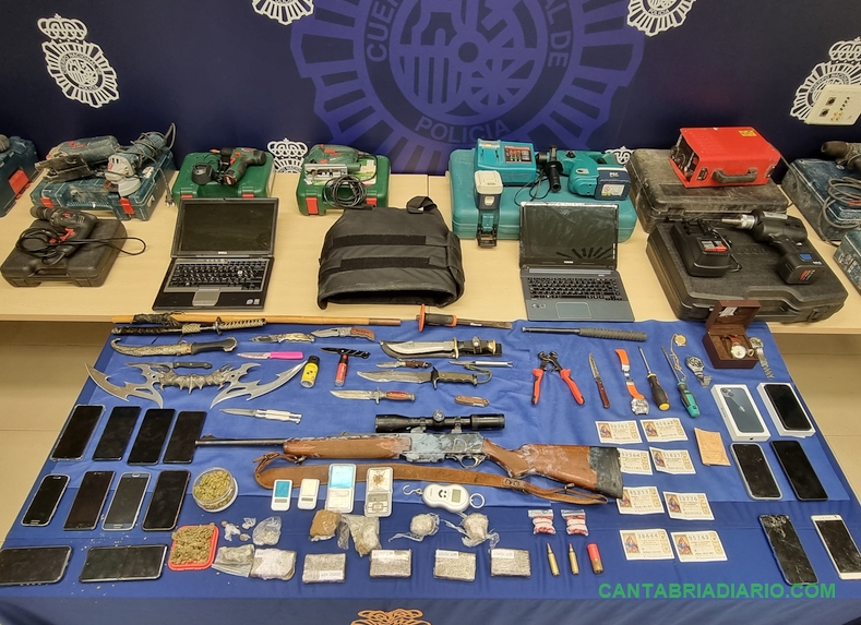 La Policía Nacional desarticula un Grupo Criminal Organizado dedicado a múltiples actividades delictivas
