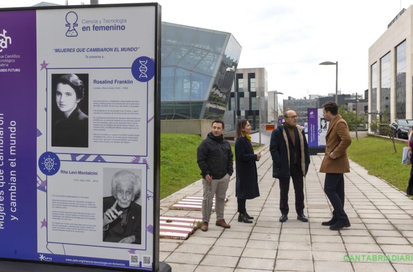  Marcano inaugura en el PCTCAN la exposición ‘Mujeres que cambiaron y cambian el mundo’