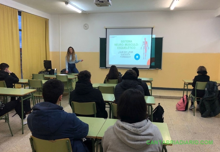 Cerca de 360 estudiantes de primaria y ESO participarán en febrero y marzo en el programa 'Conoce tu cuerpo'