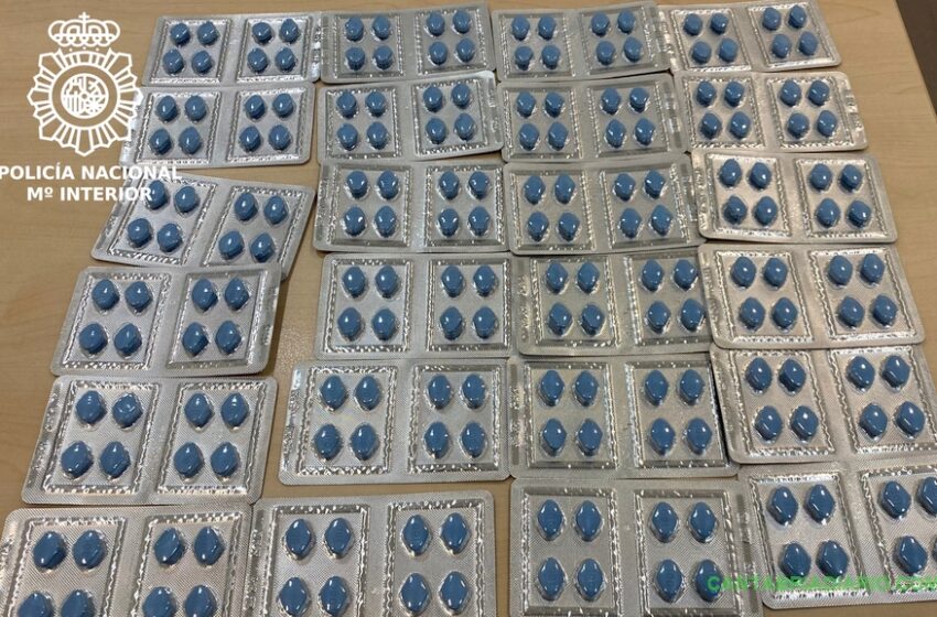 Detenido con 192 pastillas de genérico de Viagra