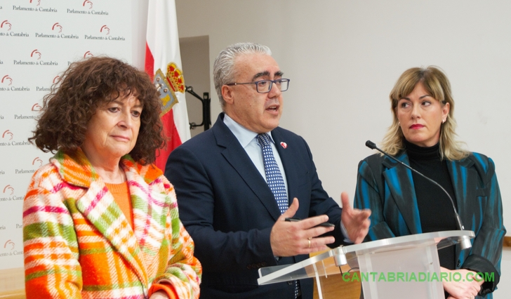 María Teresa Noceda, Pedro Hernando y Rosa Díaz