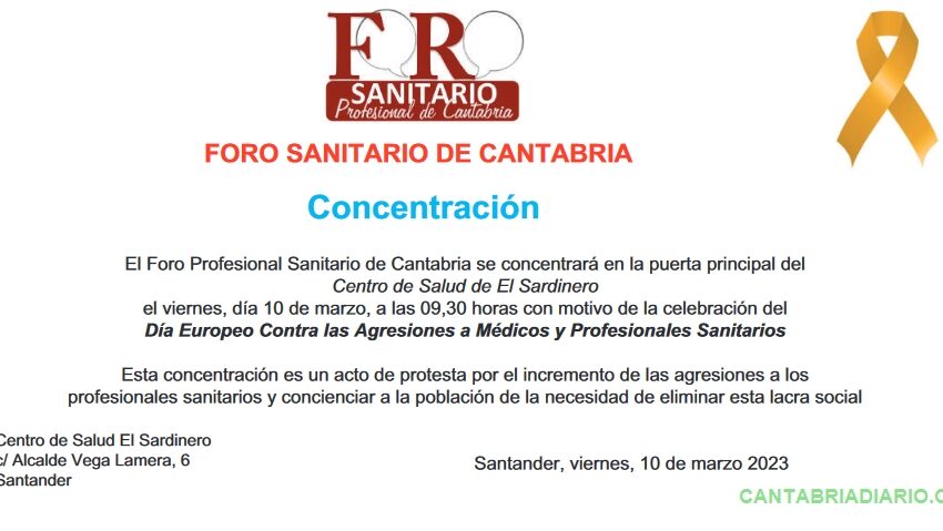 Convocada una concentración contra las agresiones a sanitarios