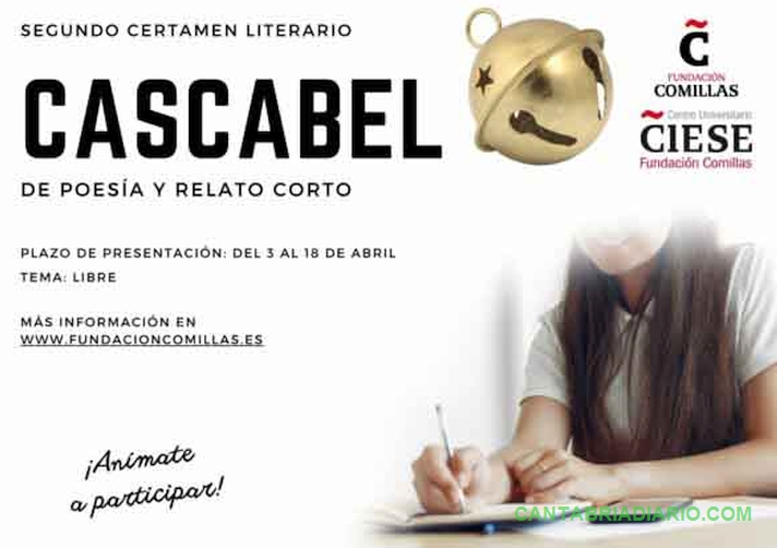 La Fundación Comillas convoca la II edición del Certamen Literario Cascabel para estudiantes