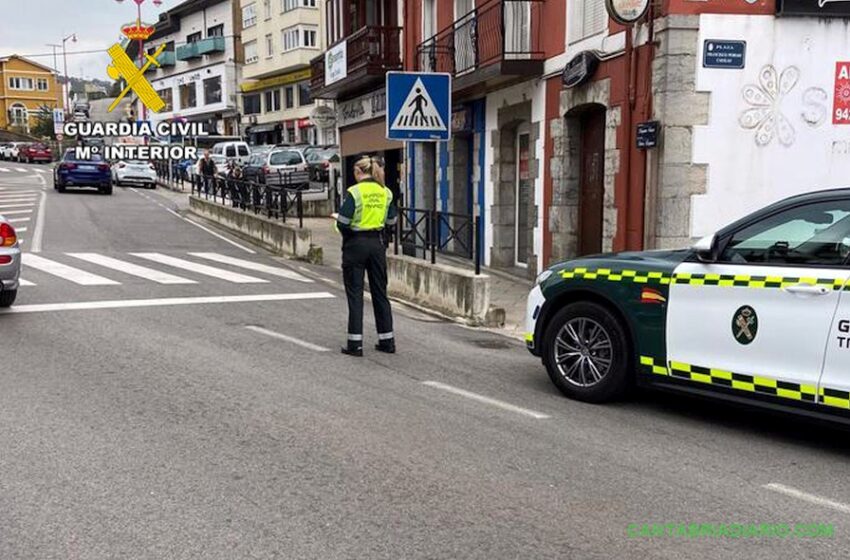 Detenido un conductor fugado tras atropellar a un peatón en Solares