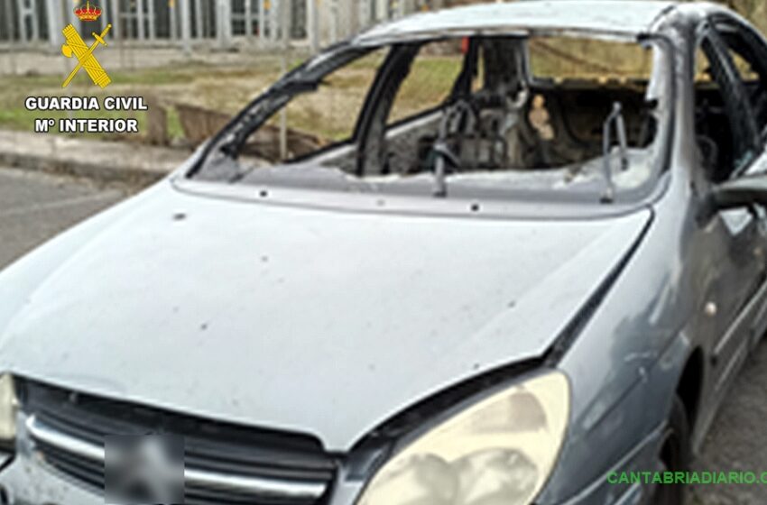  La Guardia Civil investiga al presunto autor de tres robos con fuerza y del incendio de un vehículo