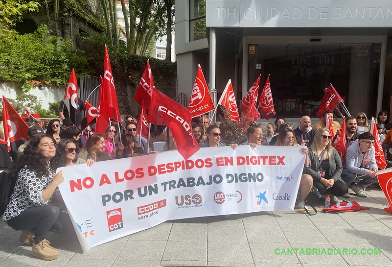 Trabajadores de Digitex se movilizan contra el traslado a Jaén y Barcelona